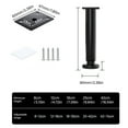thumbnail image 5 of TIERPOP Multipurpose Adjustable Legs Furniture Rise Multifunction Furniture Height Adjusters Simple Installation for Hou, 5 of 16