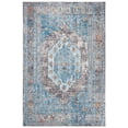thumbnail image 2 of SAFAVIEH Bristol Lyla Oriental Polyester Area Rug, Gray/Blue, 5'1" x 7'6", 2 of 10
