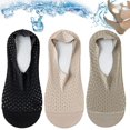 thumbnail image 1 of Calcetines de malla de seda de hielo de alta gama, calcetines de barco invisibles ultrabajos y finos, antideslizantes, transpirables, finos, invisibles, 1 of 7