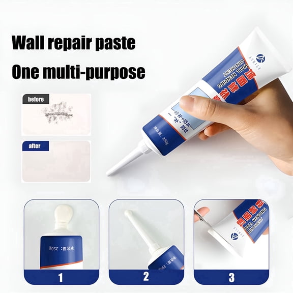 SELIVO Drywall Repair Kits,Spackle Wall Repair Kit,Wall Surface Spackle Paste,Wall Mending Agent,Quick Solution to Fix The Holes Wherever Home Wall Also Works on Plaster