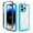 Lightblue, variant on Allytech Clear Case for iPhone 15 Pro Max, Soft TPU + Rugged PC Back Case, Ultra Slim Lightweight Shockproof Bumper Anti-Drop Screen Camera Protection Stylish Transparent Shell - Lightblue