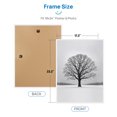 thumbnail image 2 of Sindcom 18x24 Picture Frames , Gallery Wall Poster Frames Set of 3 , White, 2 of 7