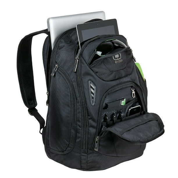 Mochila OGIO Mercury 17 para ordenador portátil para hombres, color negro