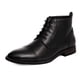 thumbnail image 1 of Botas de Vestir para Hombre Bruno Marc con Punta Cap Toe y Cordones en Negro, 1 of 7