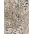 thumbnail image 2 of Hauteloom Pewamo Contemporary Abstract Living Room Bedroom Dining Room Large Area Rug - Modern Bohemian Farmhouse Carpet - Earth Tone - Brown, Black, Beige - 9' x 12'4", 2 of 18