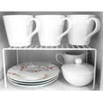 thumbnail image 4 of Evelots Kitchen Cabinet/Counter Shelf-Organizer-Double Space-Sturdy Metal-Set/2, 4 of 6