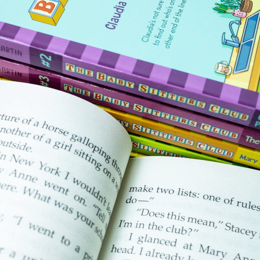 The Babysitters Club by Ann M. Martin 1-6 Books - Ages 8-12 - Paperback
