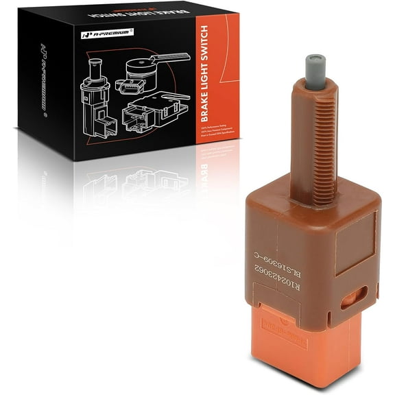 A-Premium Brake Light Switch Lamp Compatible with Nissan Sentra 2017 2018 2019, For Automatic CVT Transmission Model Only, 4 Blades