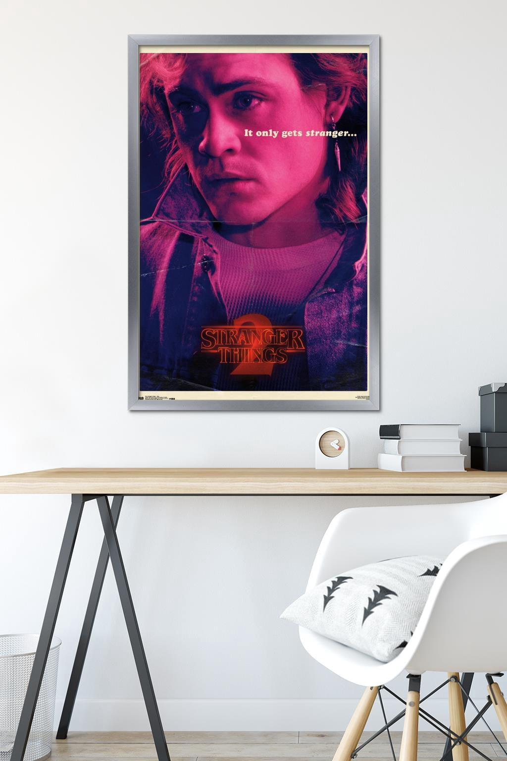 Netflix Stranger Things: Season 2 - Billy Wall Poster, 22.375" x 34", Framed
