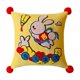 thumbnail image 3 of Funda de almohada de conejo Sunnimix terciopelo bordado tradicional Festival de Primavera Estilo B, 3 of 8