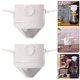 thumbnail image 3 of 2 Uds Filtro Plegable Hecha A Mano Sin Papel () Blanco, 3 of 8