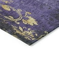 thumbnail image 3 of Addison Rugs Chantille Indoor/Outdoor Transitional Floral Purple Machine Washable Rectangle Rug, 10' x 14', 3 of 7