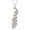 Clear, variant on Silvery Tone Shine Blue Crystal Rhinestones Peacock Bird Pendant Chain Necklace