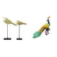 thumbnail image 1 of Estatuas de pájaros,Estatuas de pájaros de madera,decoración del hogar,decoraciones de pájaros,Figuras de animales de madera para decorar el escritorio,Estatua del pavo real,Estatua de pavo, 1 of 8