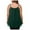 Green, variant on Women Summer Tops Women's Casual Fashion Plus Size Solid Pleated Chiffon Beaded Strap Tank Top Casual Women Top Colla Sleeveless Blouses Cleavage Christmas Womens Tops Blouses Bodysuit Green M
