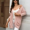 thumbnail image 4 of hotojiny Cardigan Sweaters for Women Fall Fashion Knit Cardigan Lightweight Open Front Long Sleeve Coat with Pockets, 4 of 7