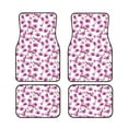 thumbnail image 2 of Uemuo Car Floor Mats - Orchids Flowers Pattern Carpet Floor Mats for Cars, Auto Accessories Front & Rear Car Floor Foot Mat Sets of 4 Pieces, 2 of 6