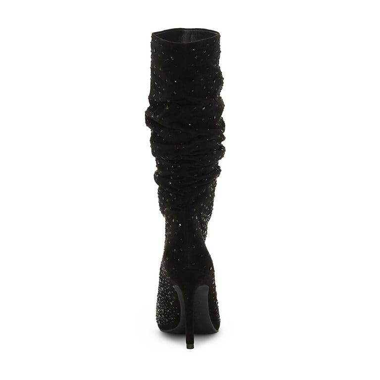 Lailee Glitter Stiletto Boots Walmart