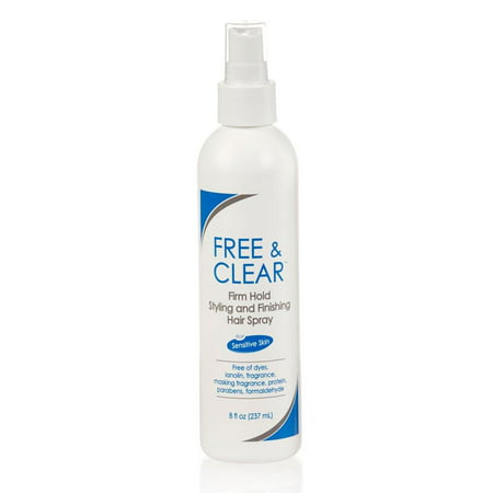 Free & Clear Firm Hold Hairspray for sensitive skin - fragrance free - 8