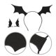 thumbnail image 3 of 1 set de halloween diadema de la cabeza de la cabeza de halloween clips para el cabello set accesorio de cabello de halloween, 3 of 6