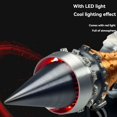 thumbnail image 4 of Modelo de Ventilador de Motor de Turbofán TR900/A380 1:25 Experimento Científico Avión A Reacción Eléctrico Turbofán con Luz Juguetes Impresos en 3D, 4 of 8