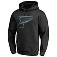 thumbnail image 2 of Men's Black St. Louis Blues Rinkside Pond Hockey Pullover Hoodie, 2 of 3