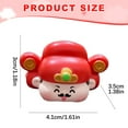 thumbnail image 3 of God of Wealth Figurine, SSNTSY Resin Caishen Statue, Cute 3D Craft Sculpture for Office Desk, Car Dashboard, Indoor Spring Festival Decor, 3 of 4