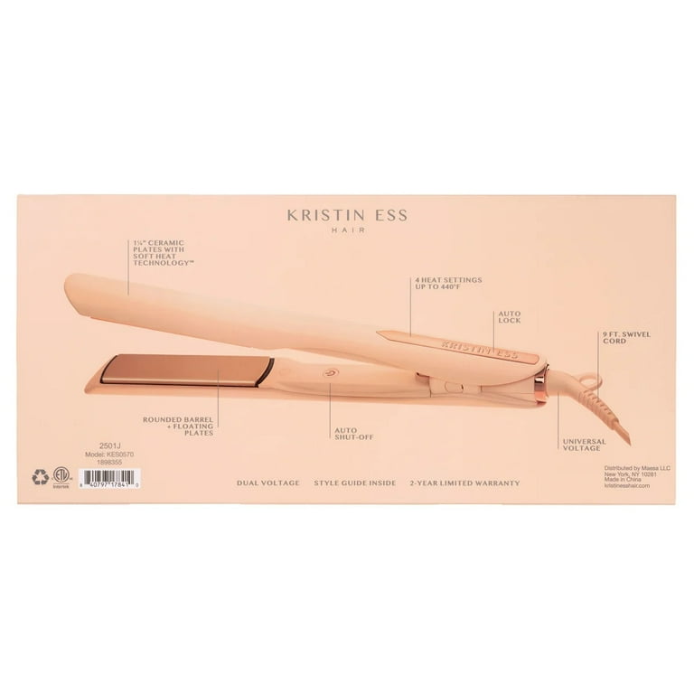 【美品】Kristin Ess ヘアアイロン Kristin Ess Hair Signature Styling Set 3-in-1 Ceramic Flat Iron