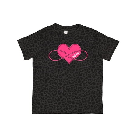 

Inktastic Heart Infinity Loop Pink Gift Toddler Boy or Toddler Girl T-Shirt