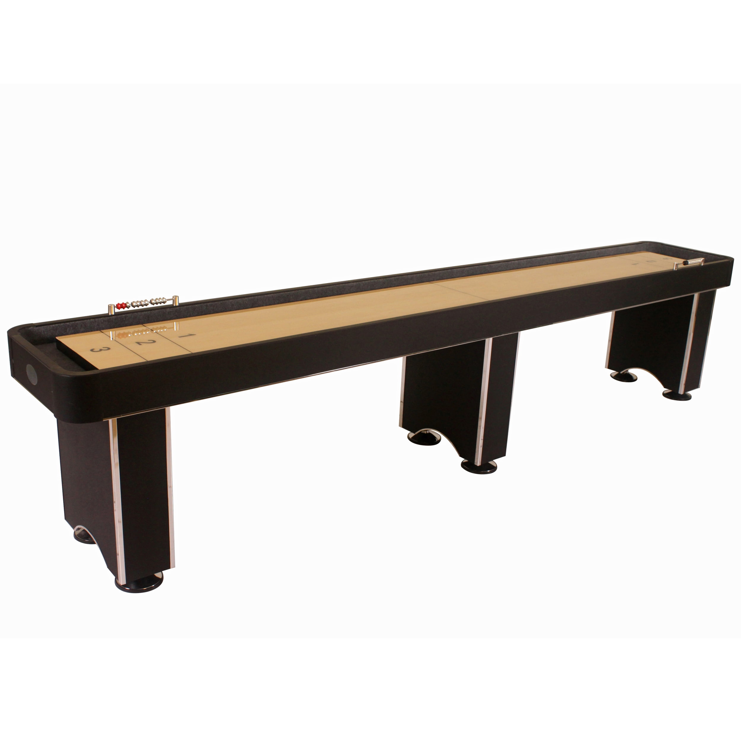 Harvil 12Foot Shuffleboard Table with Complete Shuffleboard