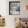 thumbnail image 3 of Historic Framed Print, [A View on the Wissahickon, Fairmount Park, Philadelphia, Pa.], 17-7/8" x 21-7/8", 3 of 9
