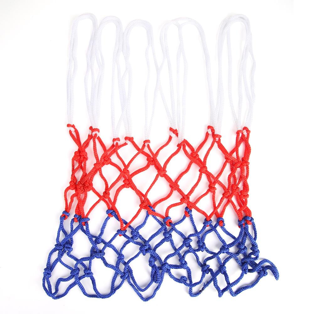 2 X AllWeather Basketball Net Red+White+Blue TriColor Basketball Hoop Net Walmart Canada