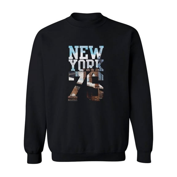 New York 76. Sweatshirt Men -Image by Shutterstock, Male XX-Large