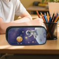 thumbnail image 6 of DISNIMO Astronaut Planet Printed Kids Backpack for Boys, 3 Pcs School Backpack with Lunch Box & Pencil Case, 17 Inch Lightweight School Bookbag Travel Daypack, 6 of 7
