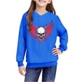 thumbnail image 5 of YUNAFFT Boys & Girls Hooded Sweatshirt Halloween Pullover 4-14Y | 8 Colors | Japanese Polyester | Loose Fit Casual Y2K Style, 5 of 9