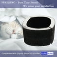 thumbnail image 2 of PUREBURG Replacement Filter Compatible With Dupray Bloom Air Purifier,4-Pack H13 Activated Carbon 2-in-1 Air Clean Dust, 2 of 7