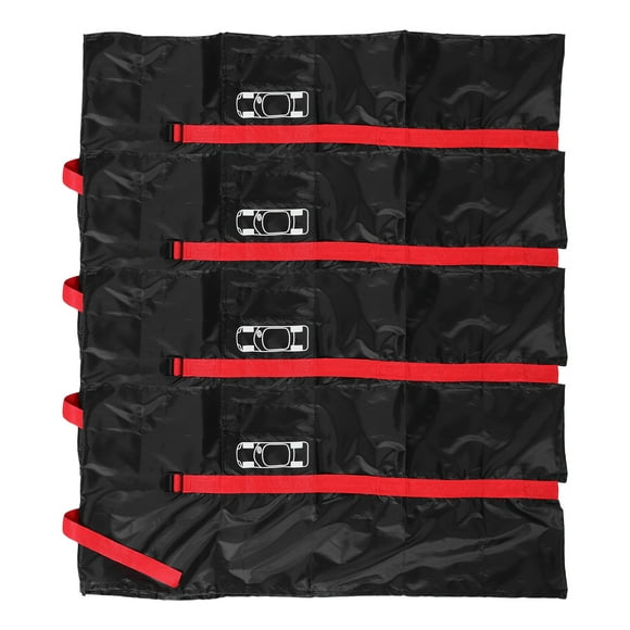 Shisuyan 4pcs Tire Cover For Spare And Snow Tire Heavy-duty Car Tire Protection Tire Storage Cover Vehicle Accessory For Suv Truck RV