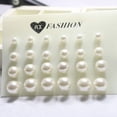 thumbnail image 1 of Conjunto de joyas Xihbxyly 12 pares pendientes redondos perlas sintéticas brillantes, 1 of 2