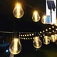 thumbnail image 1 of Cadena de luces solares para exteriores Laklulu, 20 LED, cadena de luces de 8 m, lámparas solares para exteriores, IP45 resistente a la intemperie, 8 modos, cadena de luces solares para patio,, 1 of 6