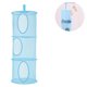 thumbnail image 1 of Cesta de almacenamiento colgante de malla, organizador de bolsa de almacenamiento de espacio de almacenamiento de red plegable para juguetes Cesta de secado de sujetador multifuncional Xemadio 2035360-3, 1 of 9