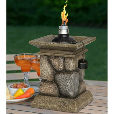 Ridgecrest Oil Canister Tabletop Firebow