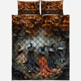 thumbnail image 2 of Beautiful Witch - Juego de edredón personalizado de bruja, 2 of 6