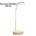 thumbnail image 4 of Cateissary Lámpara LED de escritorio regulable con carga USB, 3 engranajes, protección ocular, escuela, dormitorio, biblioteca, lectura de cabecera, luz Iluminación y accesorios 1200mA Cateissary HA067886-02, 4 of 6