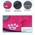 thumbnail image 4 of Rectangular Dog Cat Beds Mattress Washable Pads Room, Soft Winter Warm Plush Sleeping Pet Fleece Bed Mat for Small Doggy Kitten, Anti-Slip Waterproof Bottom, 4 of 9
