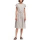thumbnail image 2 of Vestido a media pierna DKNY con botones y mangas acampanadas para mujer gris XS Mediodía, 2 of 2