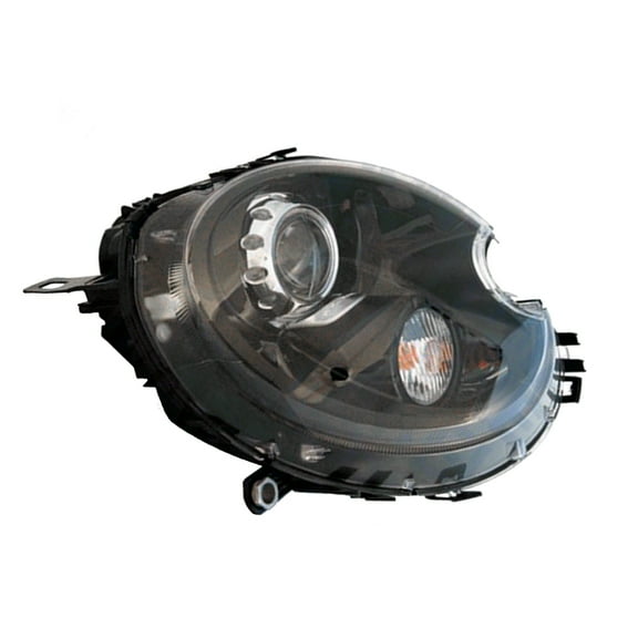 KAI New OEM Replacement Driver Side Headlight Lens And Housing, Fits 2007-2013 Mini Cooper Hatchback