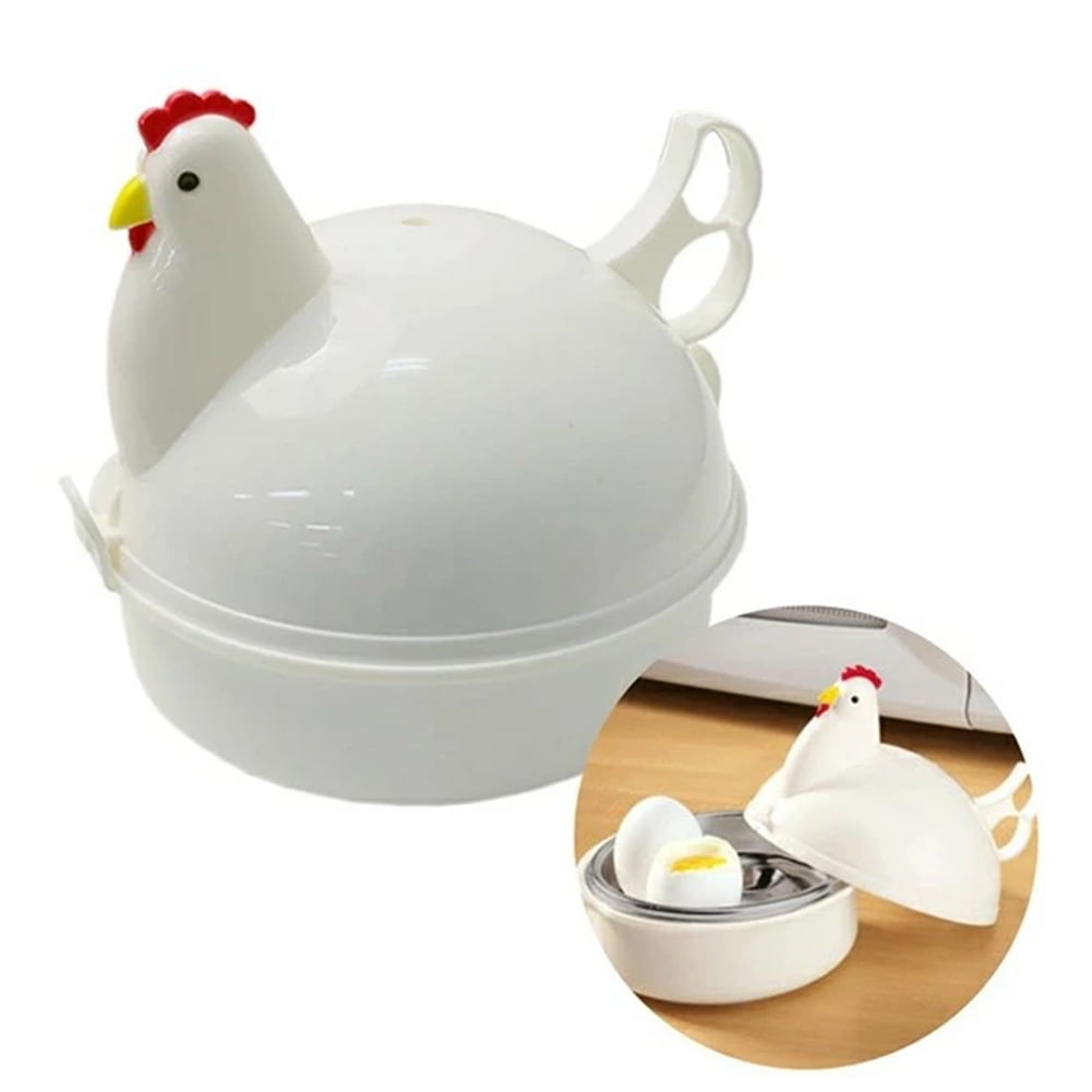 Chicken Shape Microwave Eggs Cooker Household Kitchen Steamed Eggs