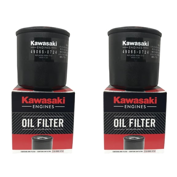 2 Pack OEM Kawasaki Oil Filter 49065-0734 (replaces 49065-7010 / 49065-0724)