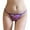 Purple, variant on QYZEU Ladies Underwear Panties Mesh Lace Sexy Panties Thong Low Rise Comfy Soft Cotton Underwear Plus Size Breathable Lightweight Bikini Briefs Red M