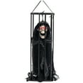 thumbnail image 6 of HBBKVI Halloween Decorations, Halloween Hanging Decoration Cage Ghost Stretch Head Threatening Prisoner Witch One Eye, 6 of 6